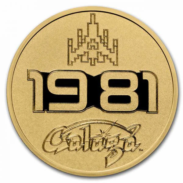 40 Jahre Galaga 1 Unze Gold