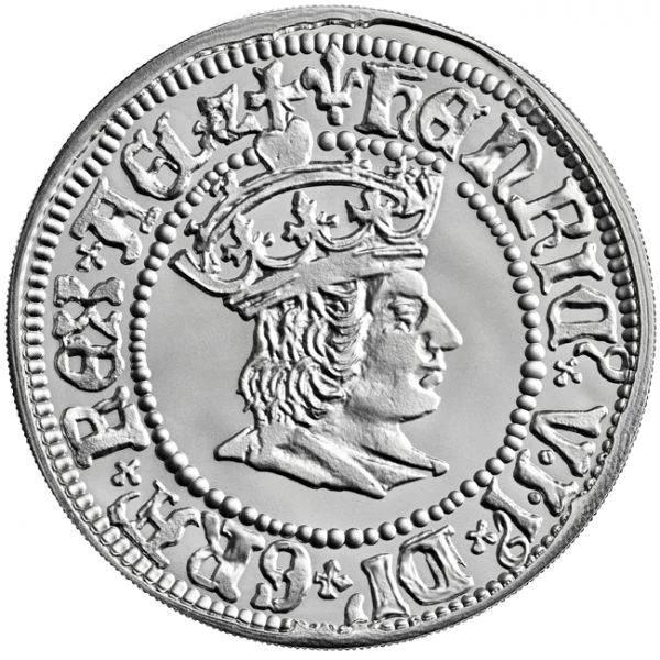 König Henry VII. 5 Unzen Silber PP