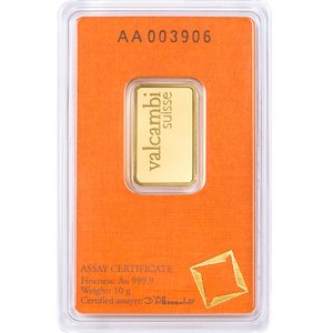 Gold Bar Valcambi  10 g 