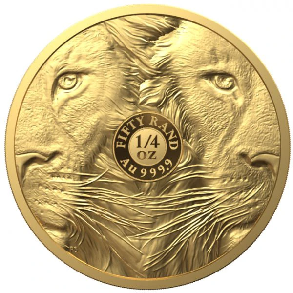 Big Five II - Lev 2022, 1/4 oz zlata 