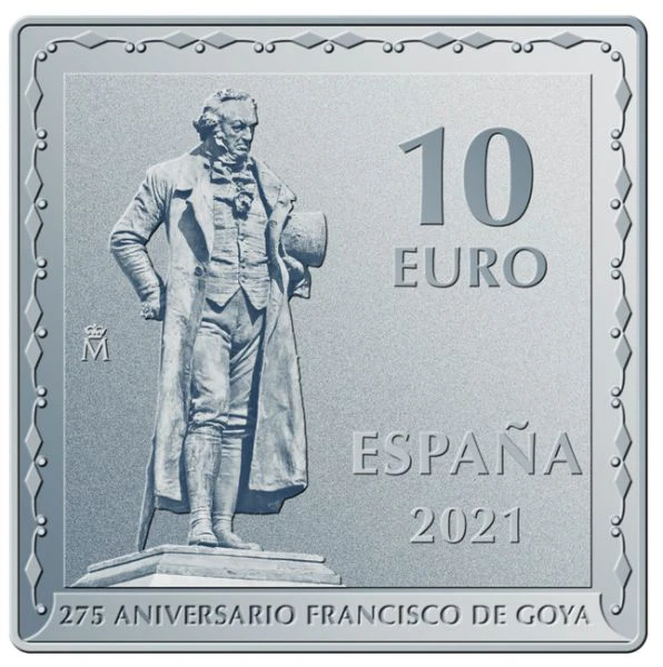 275 let Francisco de Goya: Drak ? 1 unce stříbra