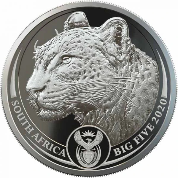 Big Five I - Leopard 2020, 1 oz platiny