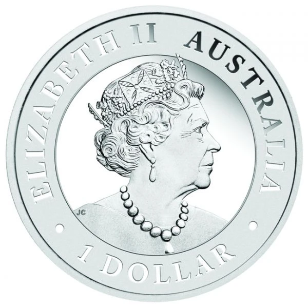 Australský orel klínoocasý 1 unce stříbrný ultra vysoký reliéf