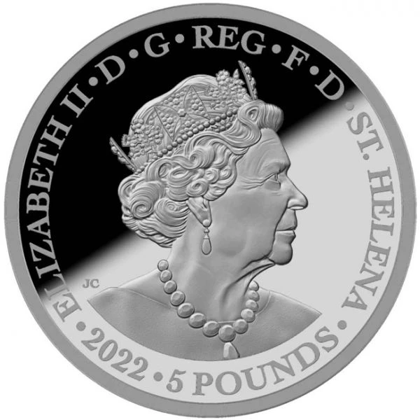 Stříbrná mince Faerie Queene 5 uncí