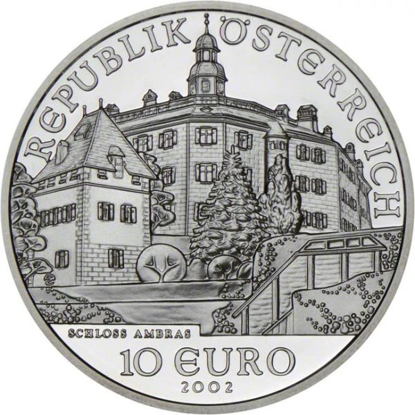 Zámek Ambras v Innsbrucku, stříbrná mince