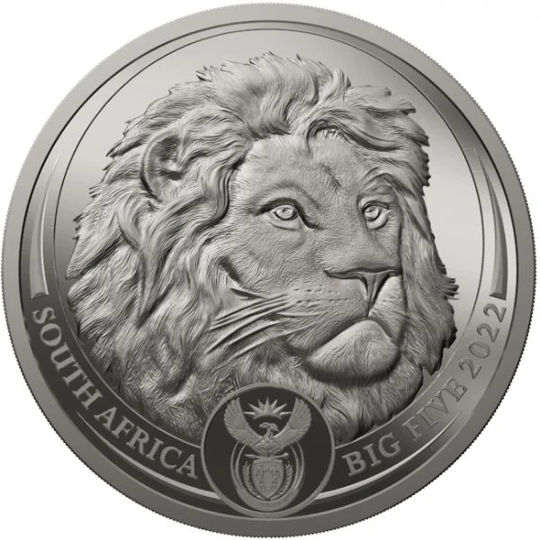 Big Five II - Lev 2022, 1 oz platiny