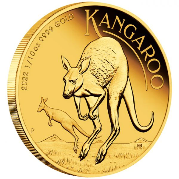 Klokan 2022, 1 oz zlata