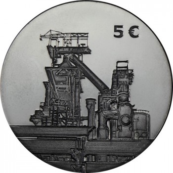 5 Euro CuNi Ocelářský průmysl UN
