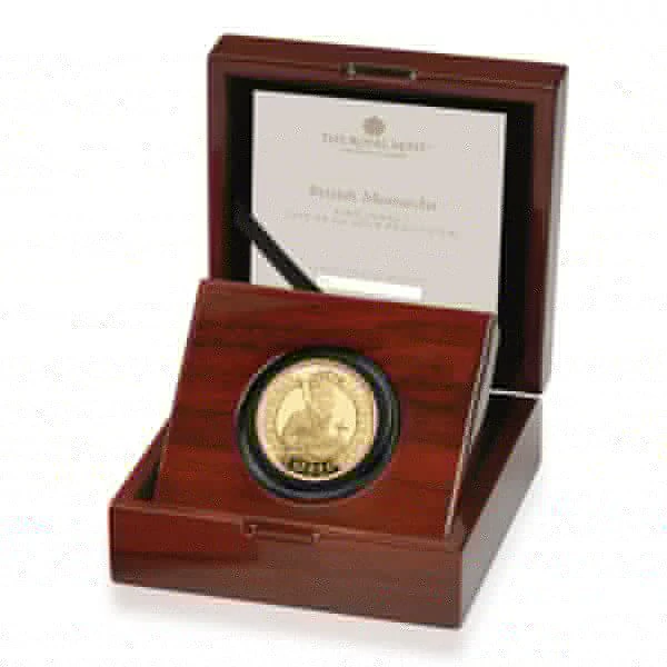 Zlatá mince King James I. 2 unce