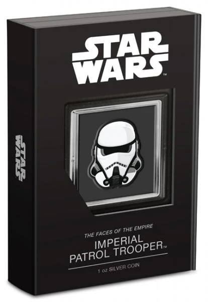 Faces of the Empire: Imperial Patrol Trooper 1 unce stříbra 