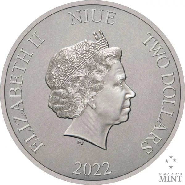 Stříbrná mince Kraj (The Shire) 1 unce