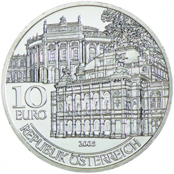Rakousko 10 Euro stříbro různé roky