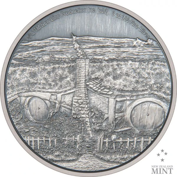 Pán prstenů - Kraj, 3 oz stříbra
