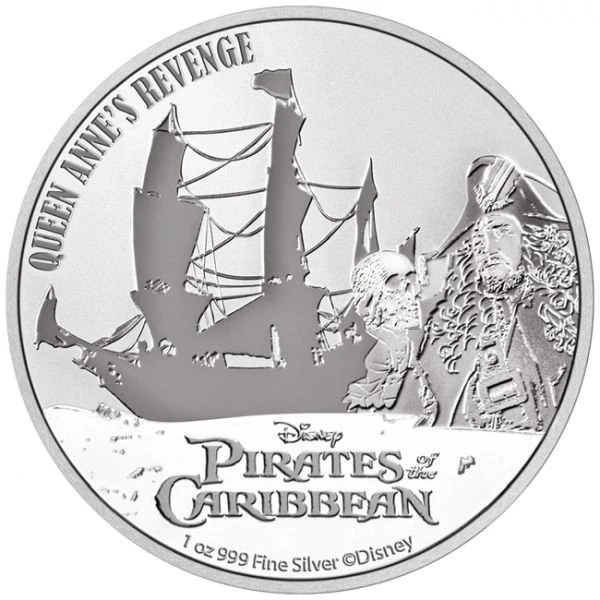 Piráti z Karibiku - Pomsta královny Anny, 1 oz stříbra