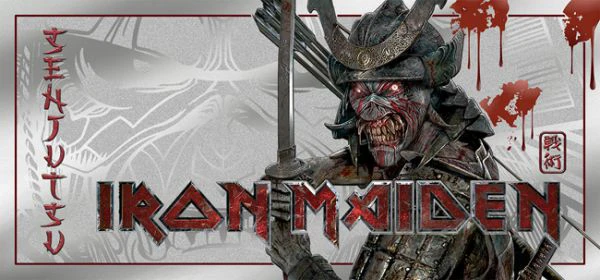 Iron Maiden: Senjutsu 5g stříbrná fólie