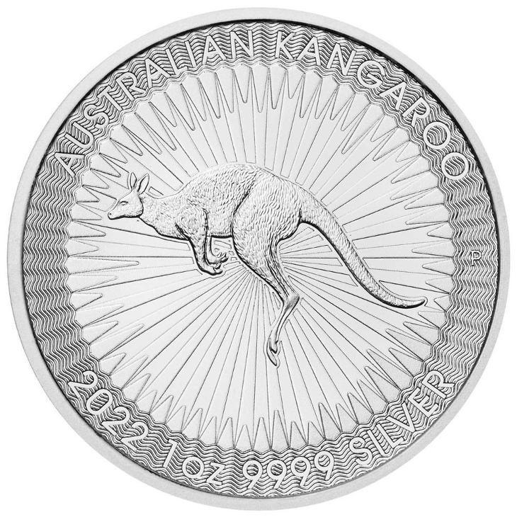 Stříbrná mince Klokan - různé roky, 1 oz