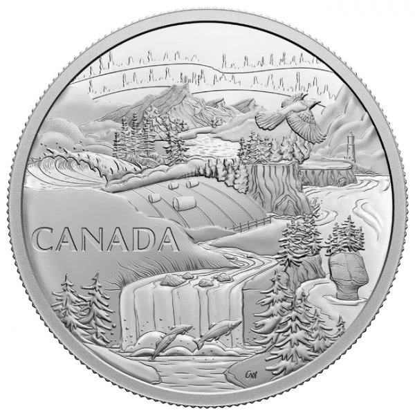Obrázky Kanady 2 unce stříbra
