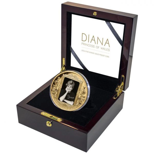 Diana - Královna srdcí 5 uncí zlata