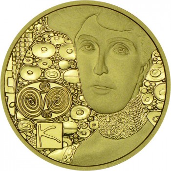 50 Euro Zlatá mince Adele Bloch-Bauer I PP