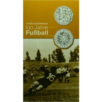 100 let fotbalu 2004, stříbrná mince 