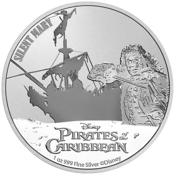 Piráti z Karibiku - The Silent Mary 1 unce stříbra
