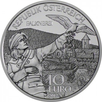 10 Euro Stříbrná mince Korutany PP