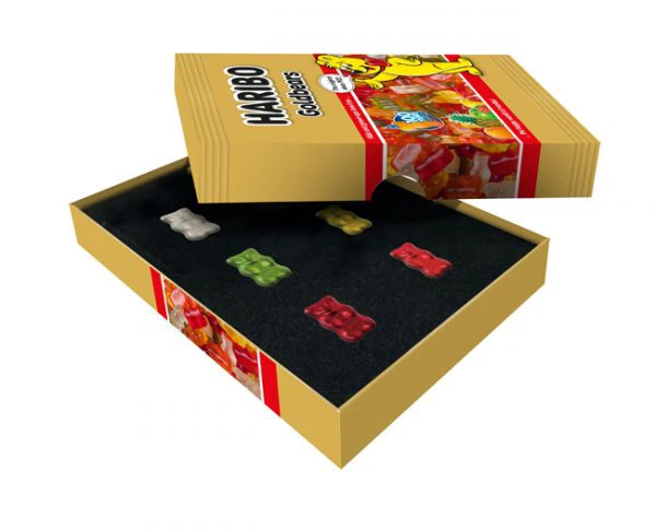 Sada zlatých medvídků Haribo 6 x 1/2 unce stříbra