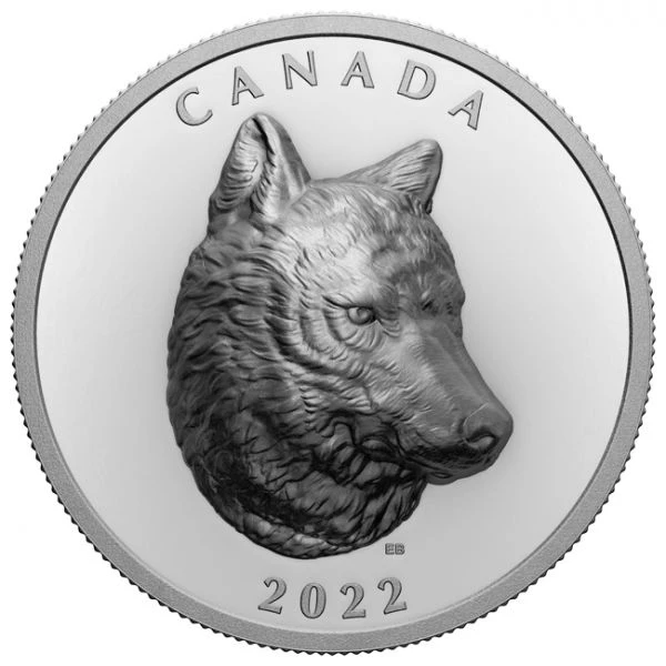 Timberwolf - poslední vydání kanadské série Portréty divoké zvěře