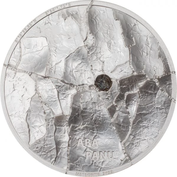Meteorit Aba Panu 1 unce stříbra
