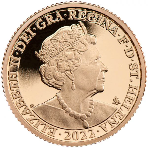 Sv. Helena, panovnice set 3 mincí 2022