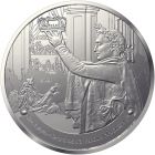 Korunovace Napoleona - Louvre, 5 oz stříbra