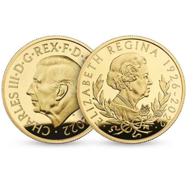 Zlatá mince královny Alžběty II. 1926-2022, 1 oz 