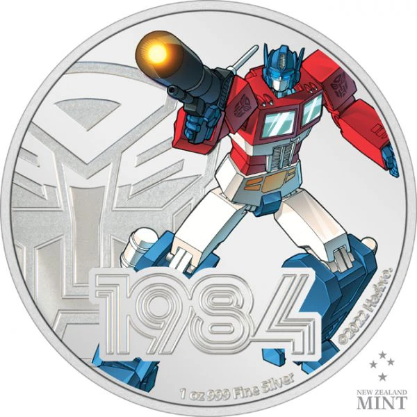 Optimus Prime 1 unce stříbra