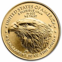Zlatá mince  American Eagle 1/10 Oz-2023