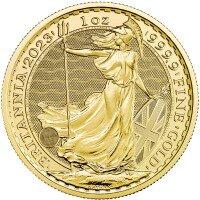 Zlatá mince Britannia 1 Oz -2023