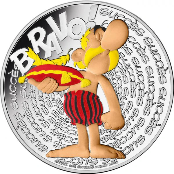 Asterix - Úspěch, stříbrná mince
