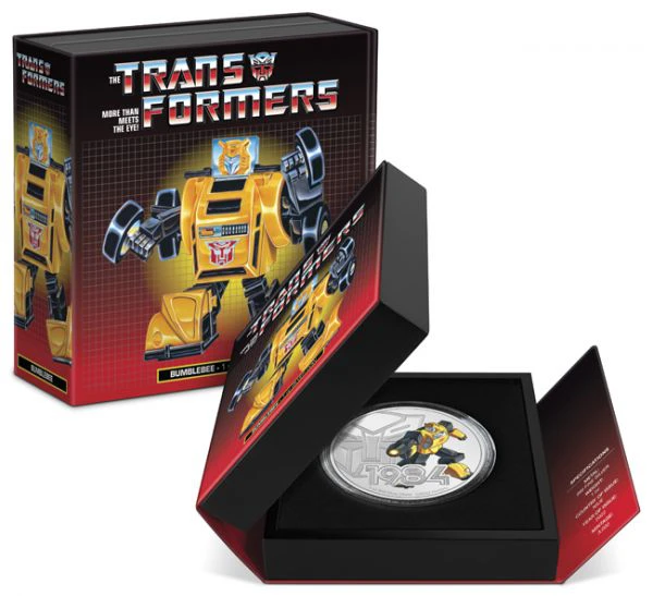 Transformers - Bumblebee, 1 oz stříbra 