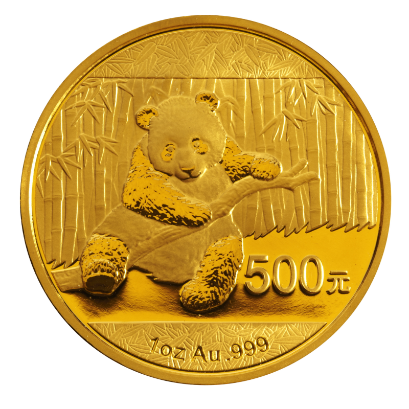 Zlatá mince Panda 1 Oz - 2014