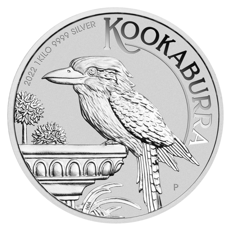 Stříbrná mince Kookabura 1000 g - 2022