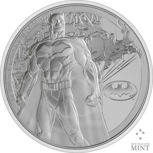 Batman 3 oz stříbra