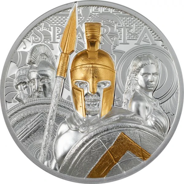 Sparta 3 Unzen Silber