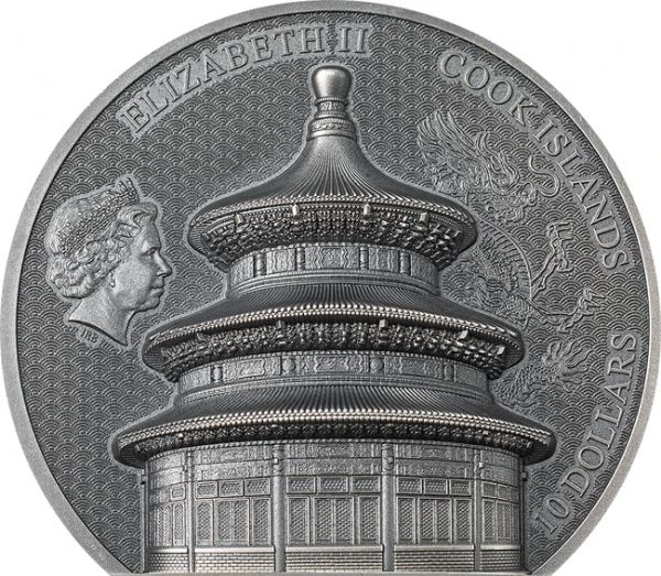 Oltář nebes v Pekingu, 2 oz stříbra