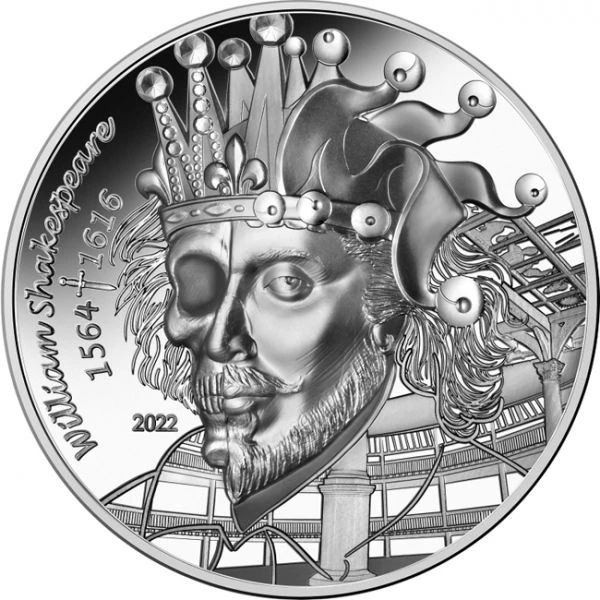 Shakespeare, 1 oz stříbra