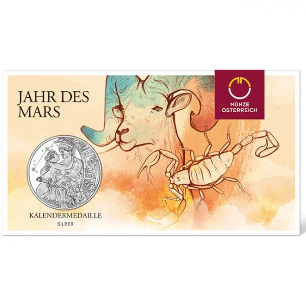 Stříbrná kalendářní medaile 2023