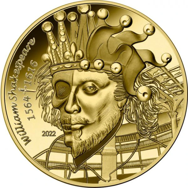 Shakespeare, 1/4 unce zlata