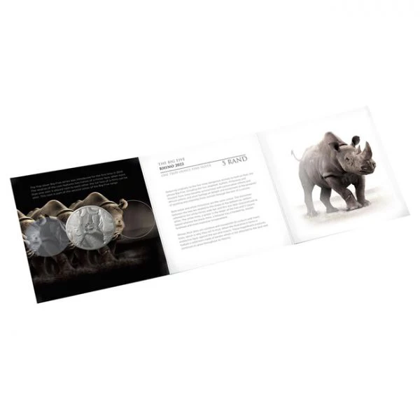Big Five II - Nosorožec 2022, 1 oz stříbra
