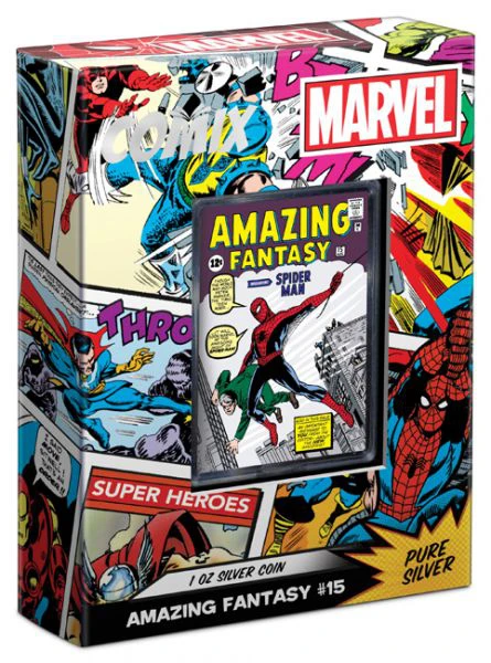 Marvel Úžasná fantazie  #15, rok 2023, 1 oz stříbra