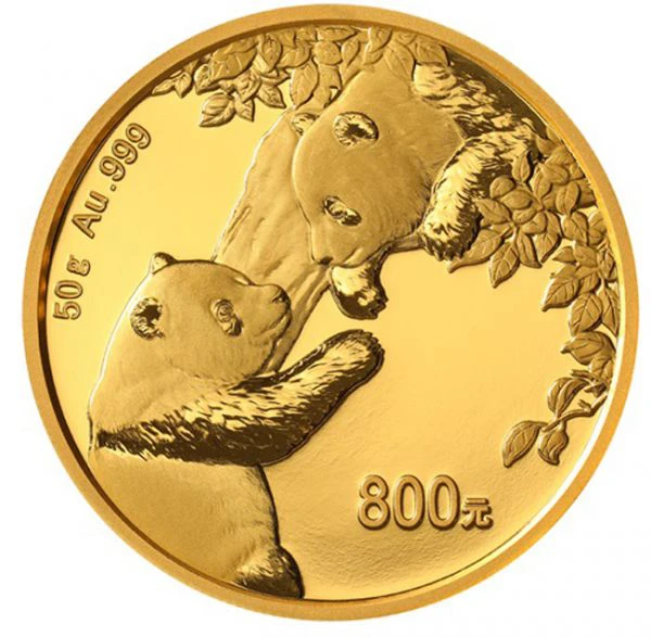 Panda 2023, nominální hodnota CNY 800