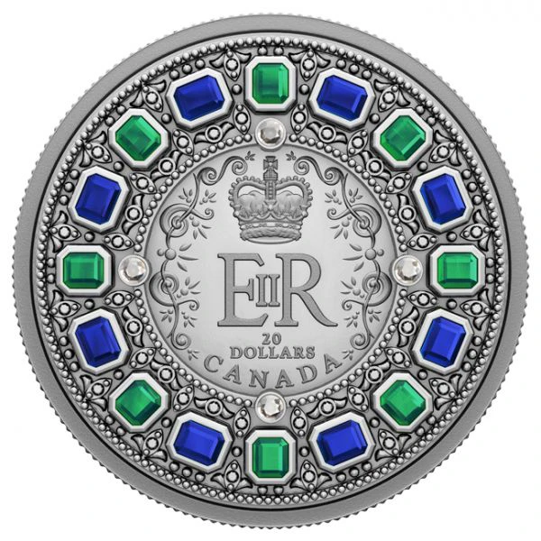 Císařská státní koruna, 1 oz stříbra