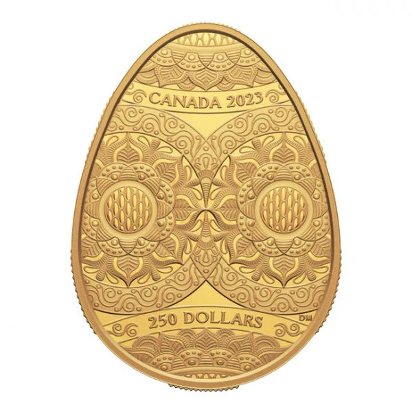 Zlatá Pysanka 2023 Kanada, ražba jen 275 ks !